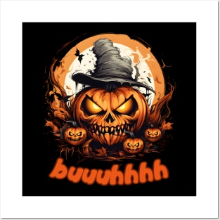 Buuhhhh-Halloween Haunt Posters and Art